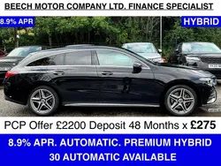 Black Used 2021 Mercedes CLA250e AMG Line Premium Sedan | £23,490 (Fair price)