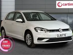 White Used 2018 VW Golf VII S Hatchback | £11,699 (Good price)