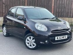 Black Used 2012 Nissan Micra Acenta Hatchback | £6,195 (Fair price)