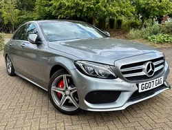 Silver Used 2016 Mercedes C300 AMG Line Premium Plus Sedan | £9,995 (Super price)