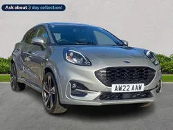 Silver Used 2022 Ford Puma Gen-E ST-Line X | £18,999