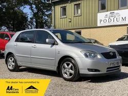 Silver Used 2003 Toyota Corolla T3 Hatchback | £3,990 (Expensive)
