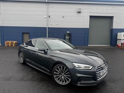 Grey Used 2017 Audi A5 Sportback S-Line Hatchback | £13,995 (A bit pricey)