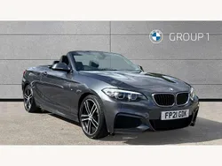 Grey Used 2021 BMW 218 M Sport Cabriolet | £21,790 (A bit pricey)