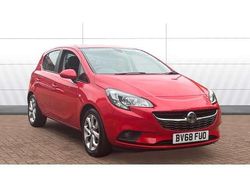 Red Used 2018 Vauxhall Corsa Hatchback | £7,281 (Fair price)