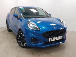 Blue Used 2020 Ford Puma ST-Line X Hatchback | £12,998 (A bit pricey)