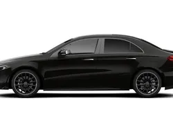 Black Used 2020 Mercedes A200 AMG line Sedan | £18,711 (Fair price)