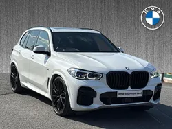 White Used 2023 BMW X5 M Sport SUV | £51,199 (Good price)