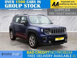 Blue Used 2019 Jeep Renegade Limited SUV | £11,795 (Fair price)