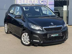 Black Used 2016 Peugeot 108 Active Hatchback | £8,295 (Fair price)