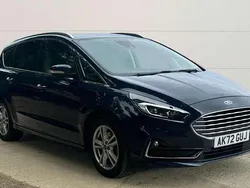 Blue Used 2022 Ford S-MAX Titanium MPV | £23,203 (Fair price)