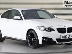White Used 2017 BMW 220 M Sport Coupe | £13,217 (Fair price)