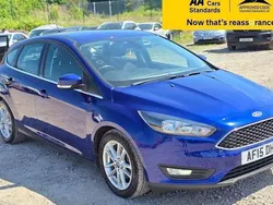 Blue Used 2015 Ford Focus Zetec Hatchback | £7,388 (Fair price)