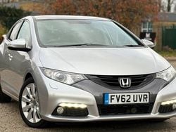Silver Used 2012 Honda Civic EX Hatchback | £5,390 (Fair price)