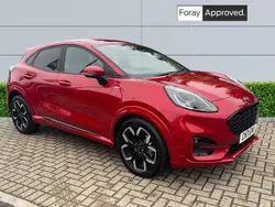 Red Used 2021 Ford Puma ST-Line X Coupe | £16,500 (Fair price)
