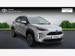 Silver Used 2023 Toyota Yaris Hybrid Hatchback | £23,521