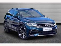 Blue Used 2022 VW Tiguan R-line SUV | £29,991 (Fair price)