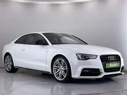 White Used 2015 Audi A5 Black Edition Coupe | £10,270 (Fair price)