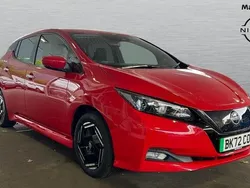 Red Used 2022 Nissan Leaf Acenta Hatchback | £9,121 (Good price)