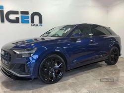 Blue Used 2020 Audi Q8 S-Line SUV | £37,295 (A bit pricey)