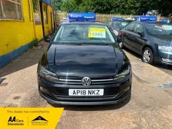 Black Used 2018 VW Polo SE Hatchback | £9,995 (Fair price)
