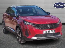 Red New 2025 Peugeot 3008 Allure SUV | £27,922 (Expensive)