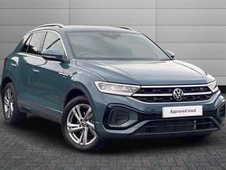 Blue Used 2025 VW T-Roc R-line SUV | £26,995 (Fair price)