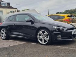 Black Used 2016 VW Scirocco R-line Coupe | £11,295 (Fair price)