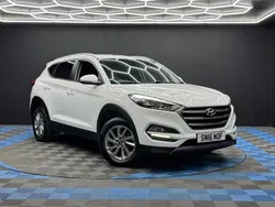 White Used 2016 Hyundai Tucson SE SUV | £6,290 (Expensive)