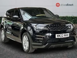 Black Used 2022 Land Rover Range Rover evoque R-Dynamic SUV | £25,100 (Fair price)