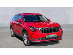 Velvet red metallic Used 2025 Skoda Kodiaq SE L SUV | £34,250 (A bit pricey)