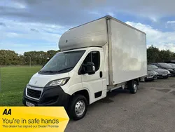 White Used 2020 Peugeot Boxer Van | £6,295 (Fair price)