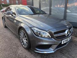 Grey Used 2016 Mercedes CLS350 AMG Line Premium Coupe | £11,890 (Fair price)