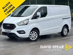 Frozen white (solid paint) Used 2021 Ford Transit Custom Limited | £14,990 (Super price)