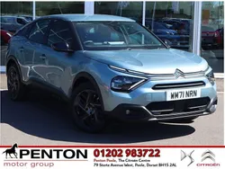 Blue Used 2022 Citroën C4 PureTech Hatchback | £14,490 (Fair price)