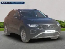 Black New 2025 VW T-Roc Match SUV | £28,999