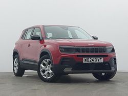 Red Used 2024 Jeep Avenger Altitude SUV | £18,498 (A bit pricey)