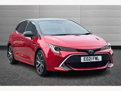 Red Used 2021 Toyota Corolla Hatchback | £18,350 (Fair price)