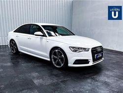 White Used 2016 Audi A6 Black Edition Sedan | £15,990 (Fair price)