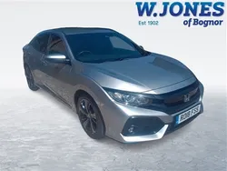 Silver Used 2018 Honda Civic SR Hatchback | £11,250 (Fair price)
