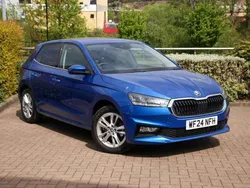 Blue Used 2024 Skoda Fabia SE L Hatchback | £18,245 (Fair price)