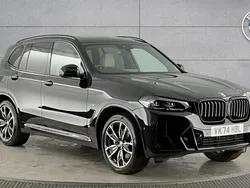 Black Used 2024 BMW X3 M Sport SUV | £48,950 (Expensive)
