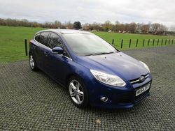 Blue Used 2014 Ford Focus Titanium X Hatchback | £4,495 (Fair price)