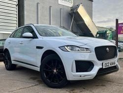 White Used 2019 Jaguar F-Pace Chequered Flag SUV | £18,200 (Good price)