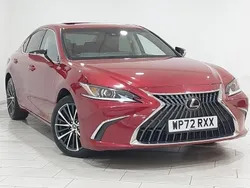 Red Used 2022 Lexus ES300H Sedan | £29,498 (Fair price)