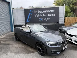 Grey Used 2016 BMW 218 M Sport Cabriolet | £8,750 (Fair price)