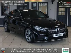Black Used 2019 Mercedes C300 AMG Line Premium Sedan | £18,970 (Fair price)