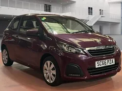 Purple Used 2016 Peugeot 108 Active Hatchback | £4,999 (Good price)