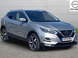 Silver Used 2019 Nissan Qashqai Tekna SUV | £14,441 (Fair price)