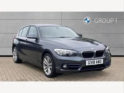 Grey Used 2018 BMW 118 Sport Line Hatchback | £10,995 (Good price)